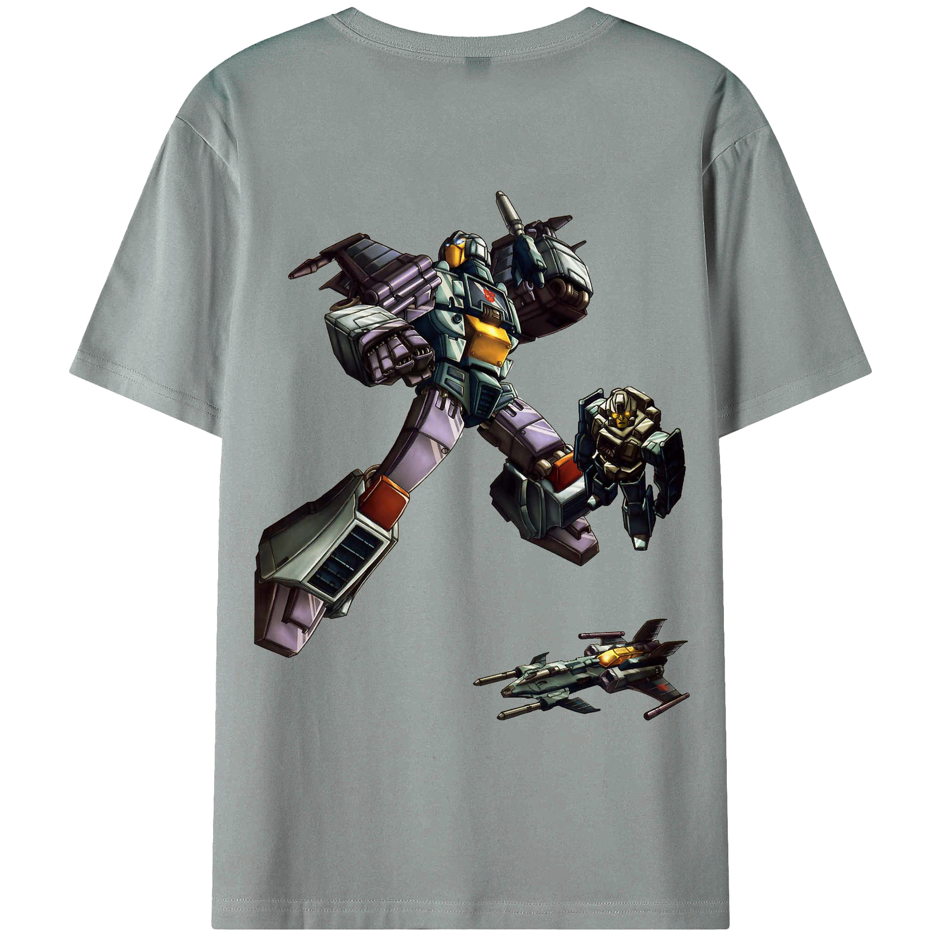 （画像用）  綿100％ メンズ半袖Tシャツ（バックプリント） 通気性